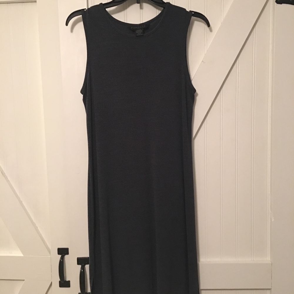 Express brand Grey sleeveless dress